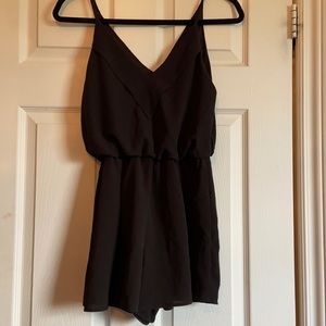 Spaghetti strap romper